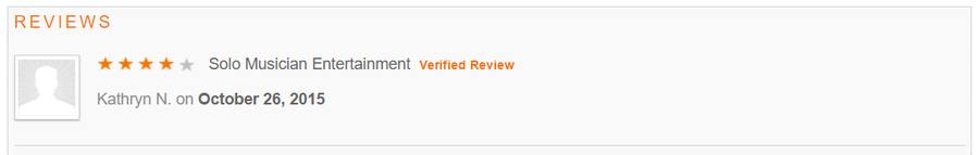 Client review for Daniel Stanislawek, guitarist